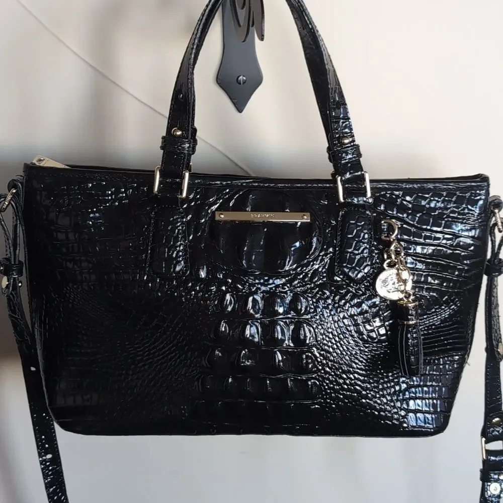 BRAHMIN MINI ASHER ♣️Melbourne Black NWOT